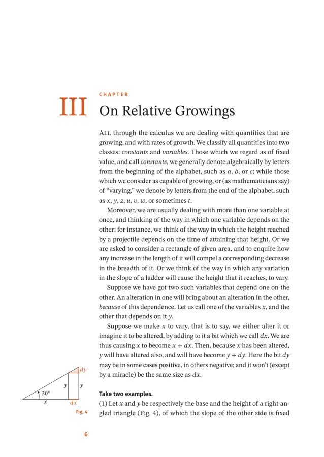 Page 14 of the math textbook typesetting with formulas sample