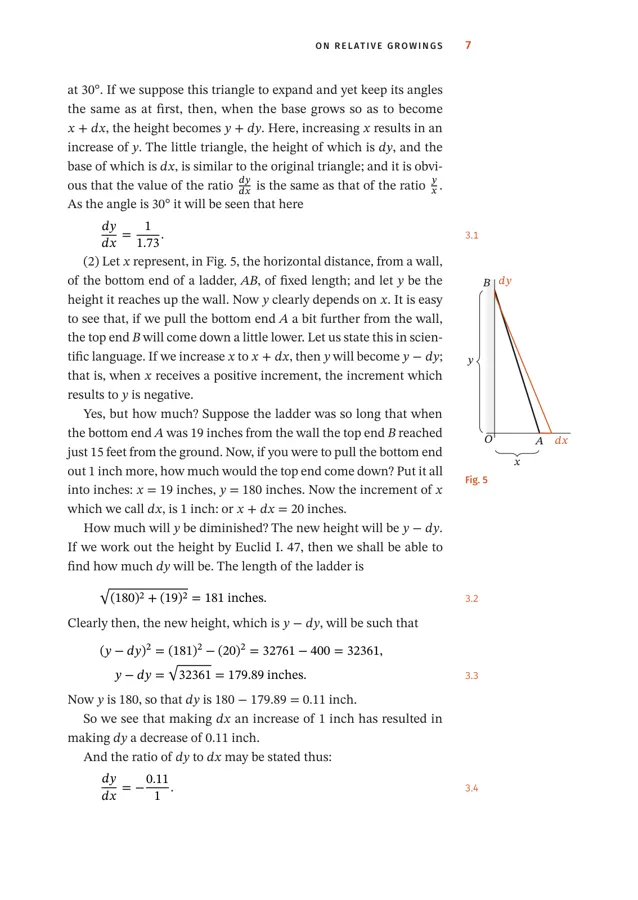 Page 15 of the math textbook typesetting with formulas sample